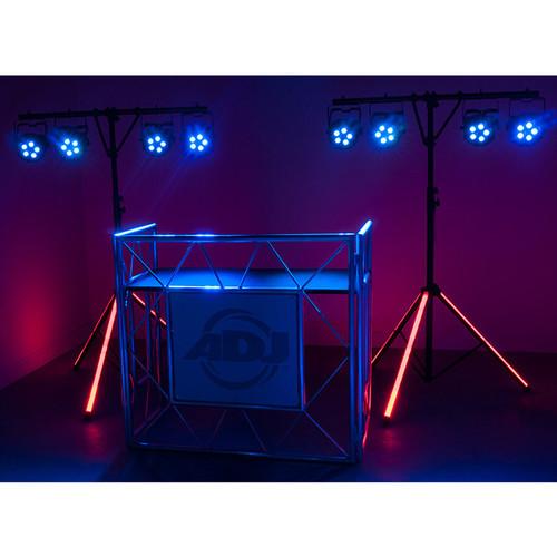 American DJ LTS Color T-Bar Stand with LED Lighting Legs
