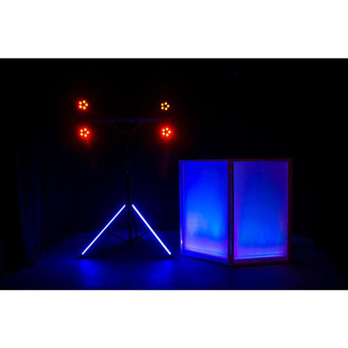 American DJ LTS Color T-Bar Stand with LED Lighting Legs