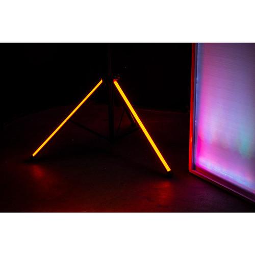 American DJ LTS Color T-Bar Stand with LED Lighting Legs