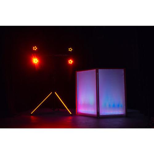 American DJ LTS Color T-Bar Stand with LED Lighting Legs