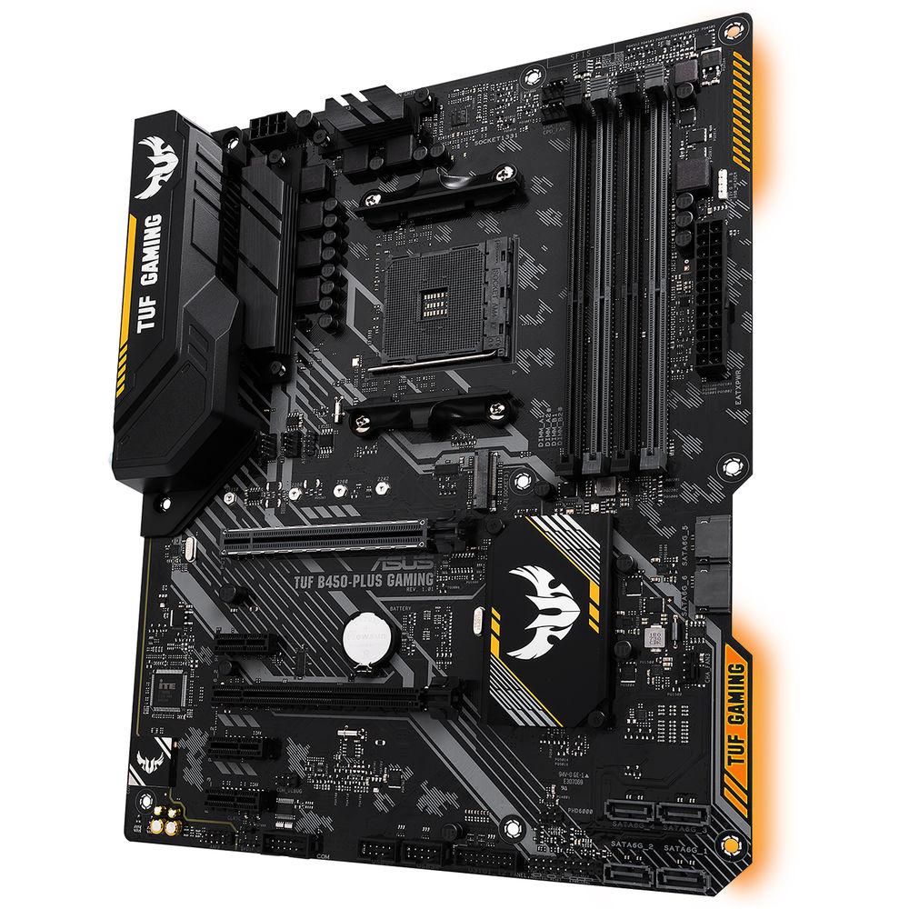 ASUS TUF B450-Plus Gaming AM4 ATX Motherboard