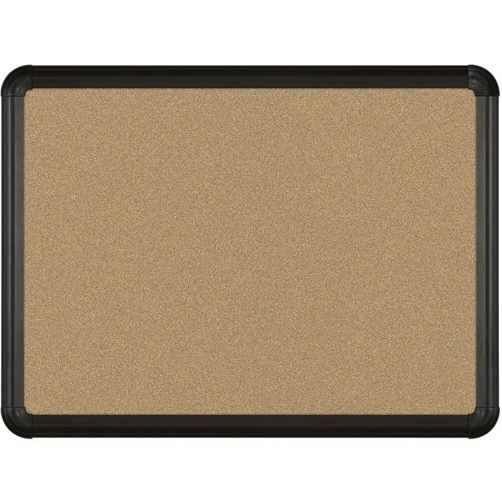 Best Rite Splash-Cork Tackboard with Black Presidential Trim