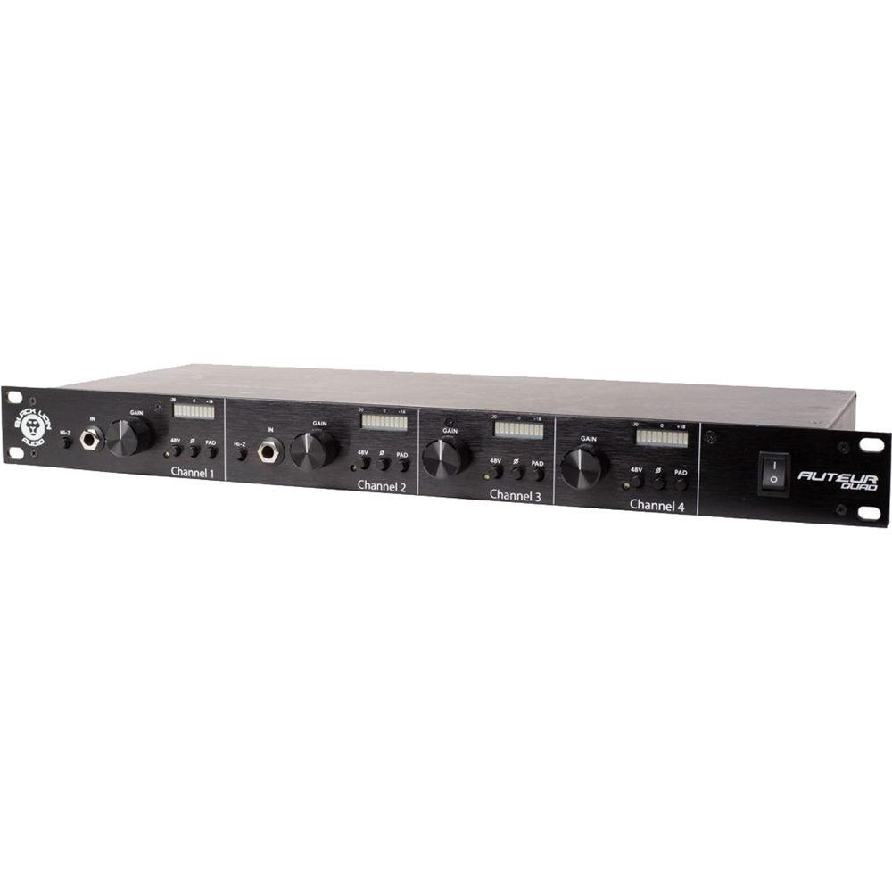 Black Lion Audio Auteur Quad 4-Channel Microphone Preamp and DI