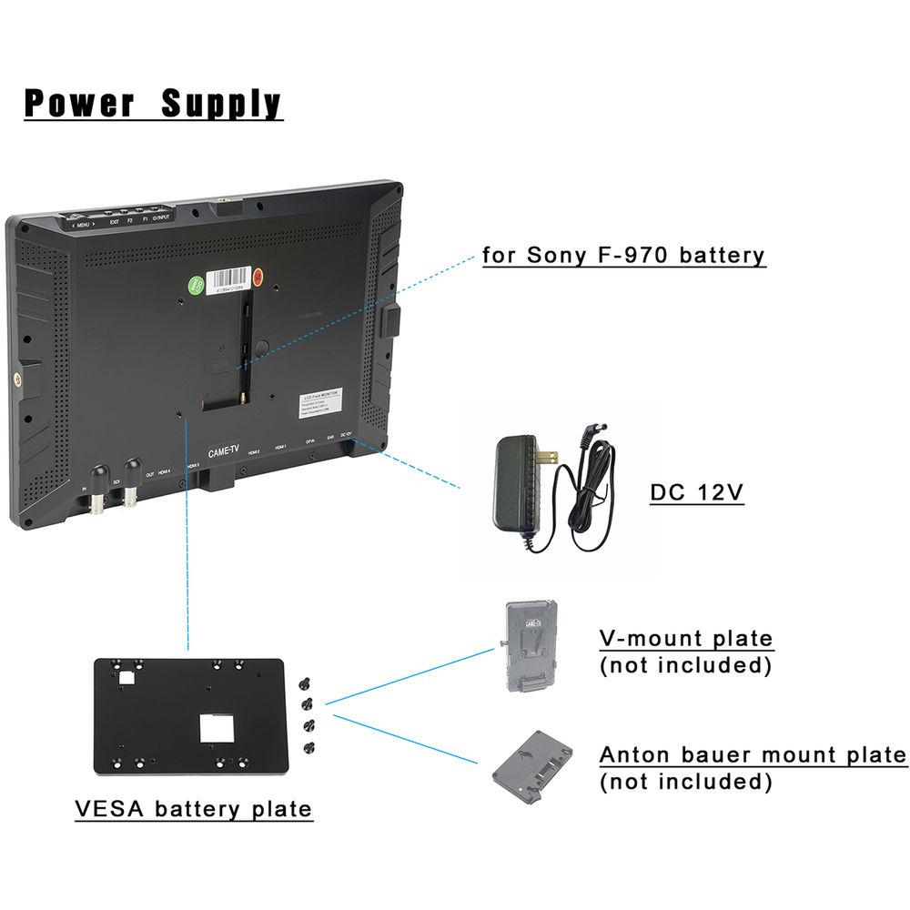 CAME-TV 12.5" 4K 3840 x 2160 Broadcast Monitor