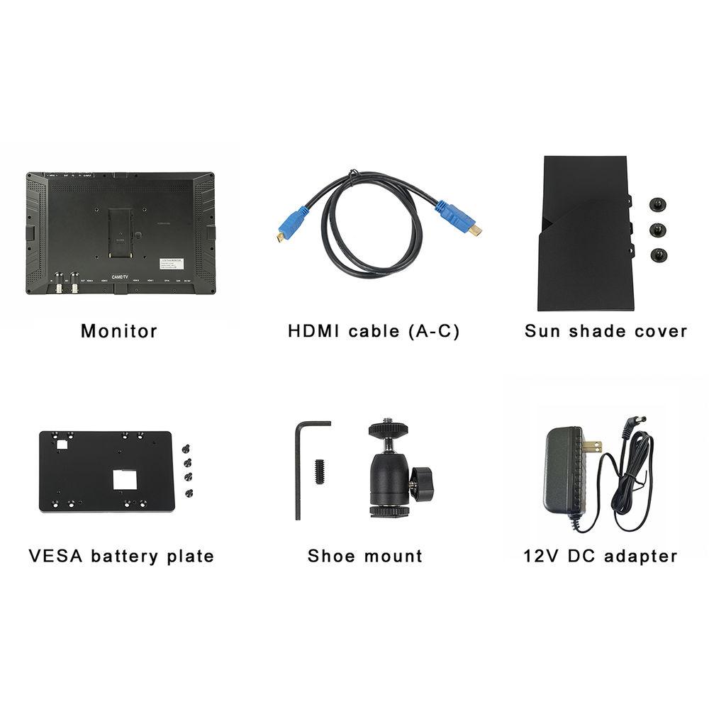 CAME-TV 12.5" 4K 3840 x 2160 Broadcast Monitor