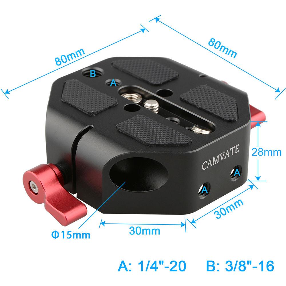CAMVATE Baseplate for Select Canon & Sony Cameras