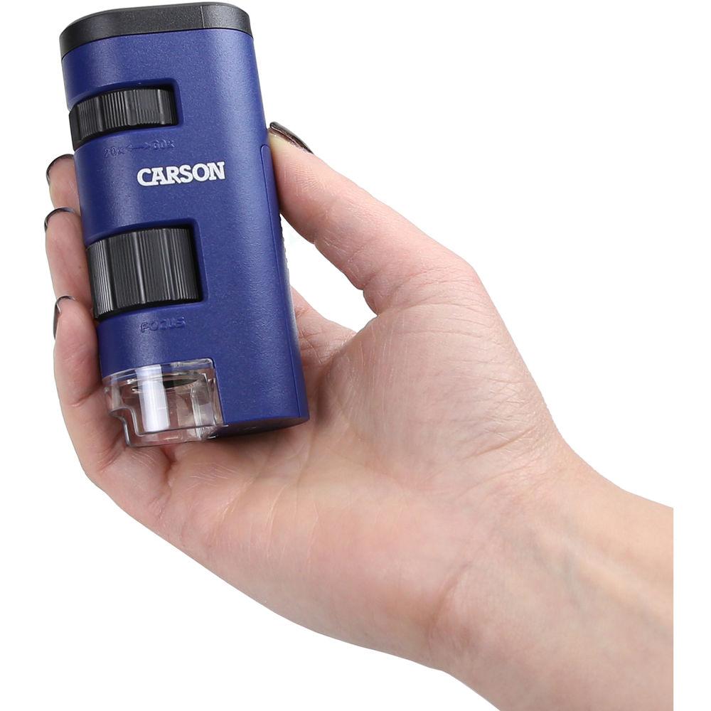 Carson MM-450 PocketMicro 20x-60x Pocket Microscope