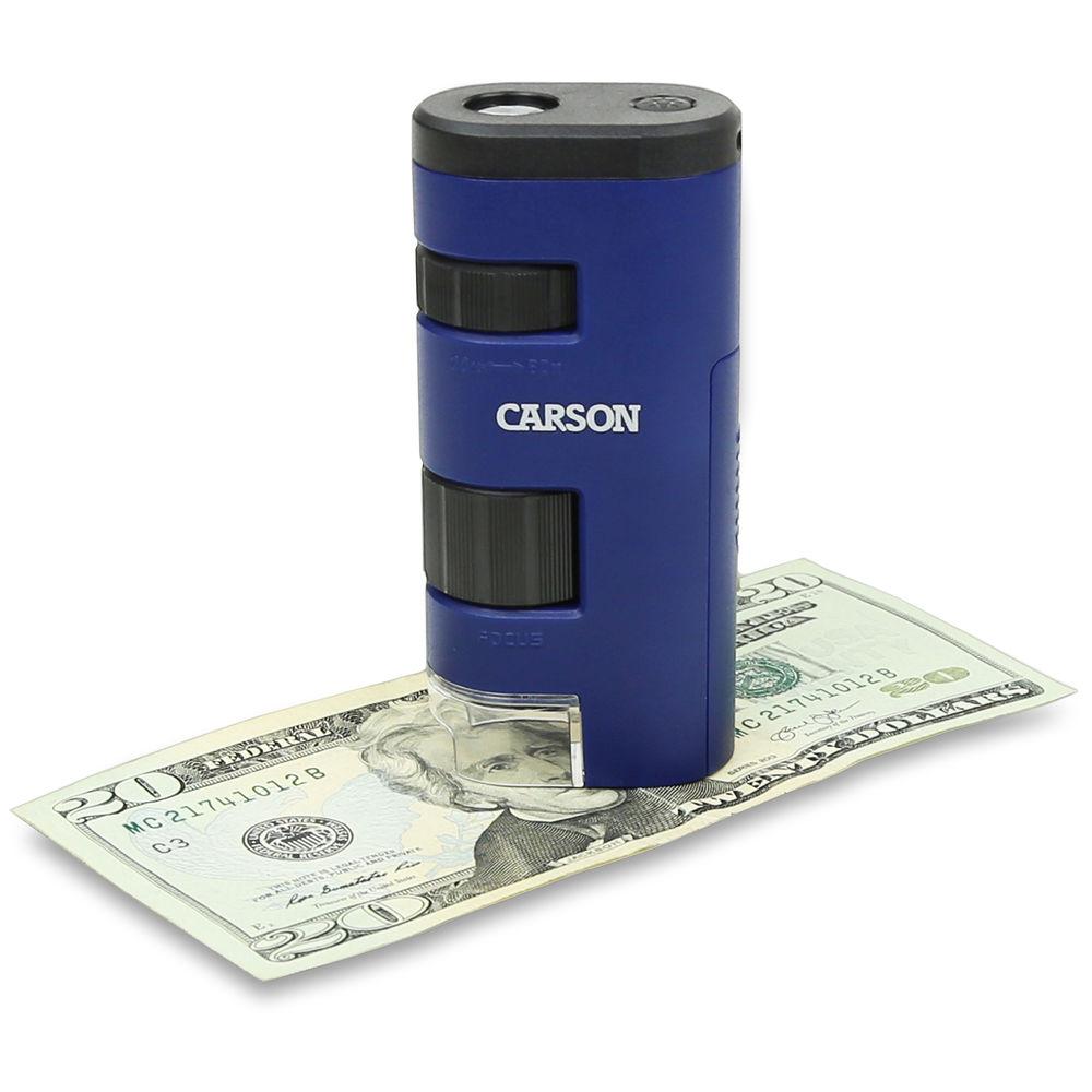 Carson MM-450 PocketMicro 20x-60x Pocket Microscope