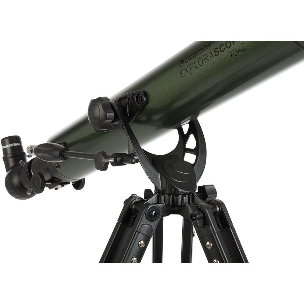 Celestron ExploraScope 70AZ 70mm f 10 Alt-Az Refractor Telescope
