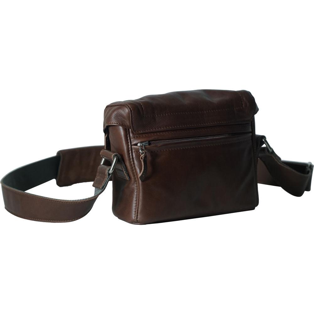 compagnon "The Nano Messenger" Leather Camera Bag