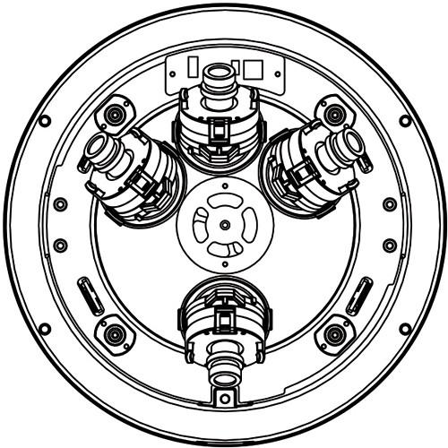 Digital Watchdog MEGApix Flex DWC-PVX16W4 16MP Multi-Sensor Outdoor Network Dome Camera with 4 x 4mm Lenses