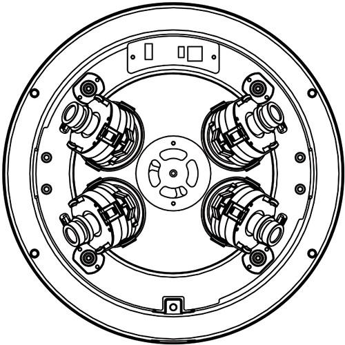 Digital Watchdog MEGApix Flex DWC-PVX16W4 16MP Multi-Sensor Outdoor Network Dome Camera with 4 x 4mm Lenses