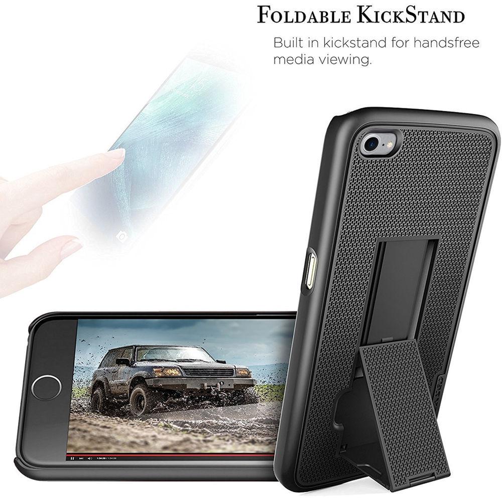 Encased DuraClip Series Slim Fit Case with Belt Clip Holster for iPhone 8