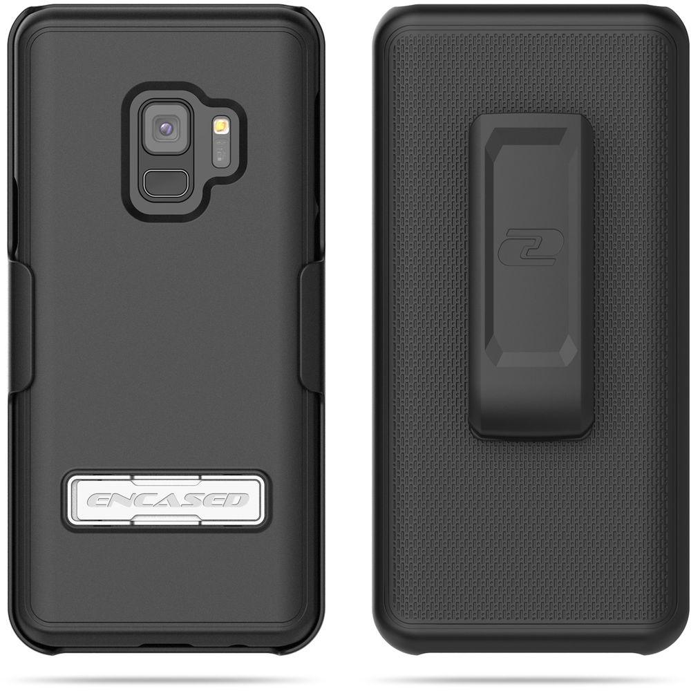 Encased Slimline Case with Belt Clip Holster for Samsung Galaxy S9