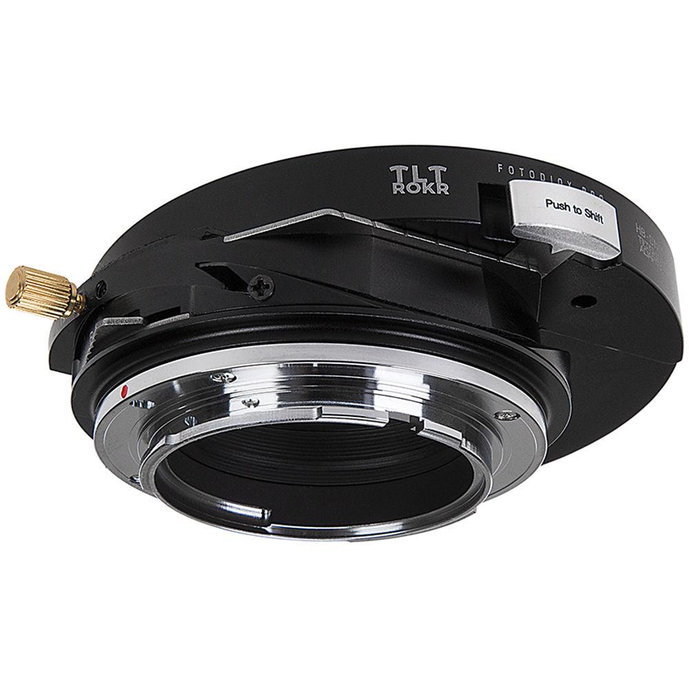 FotodioX Pro TLT ROKR Tilt Shift Adapter for Hasselblad V-Mount Lens to Sony A-Mount Camera