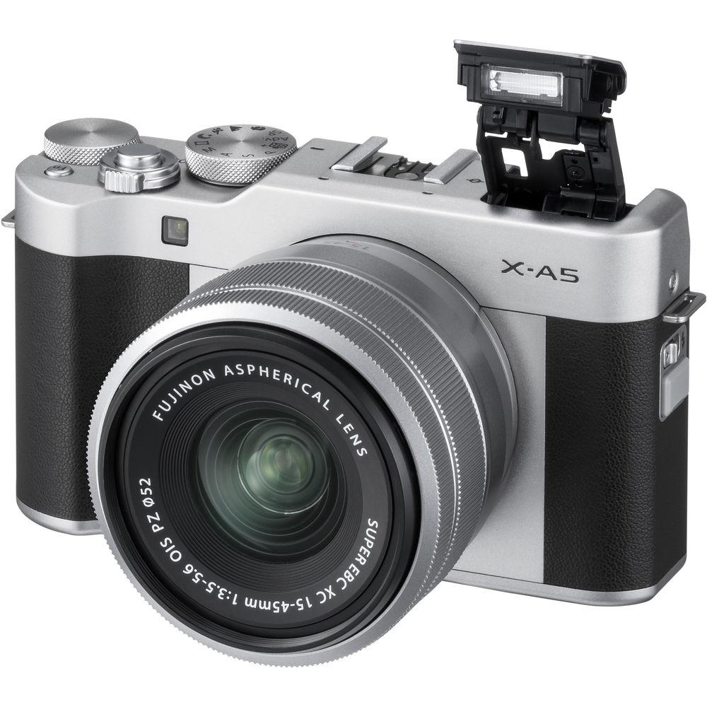 FUJIFILM X-A5 Mirrorless Digital Camera with 15-45mm Lens