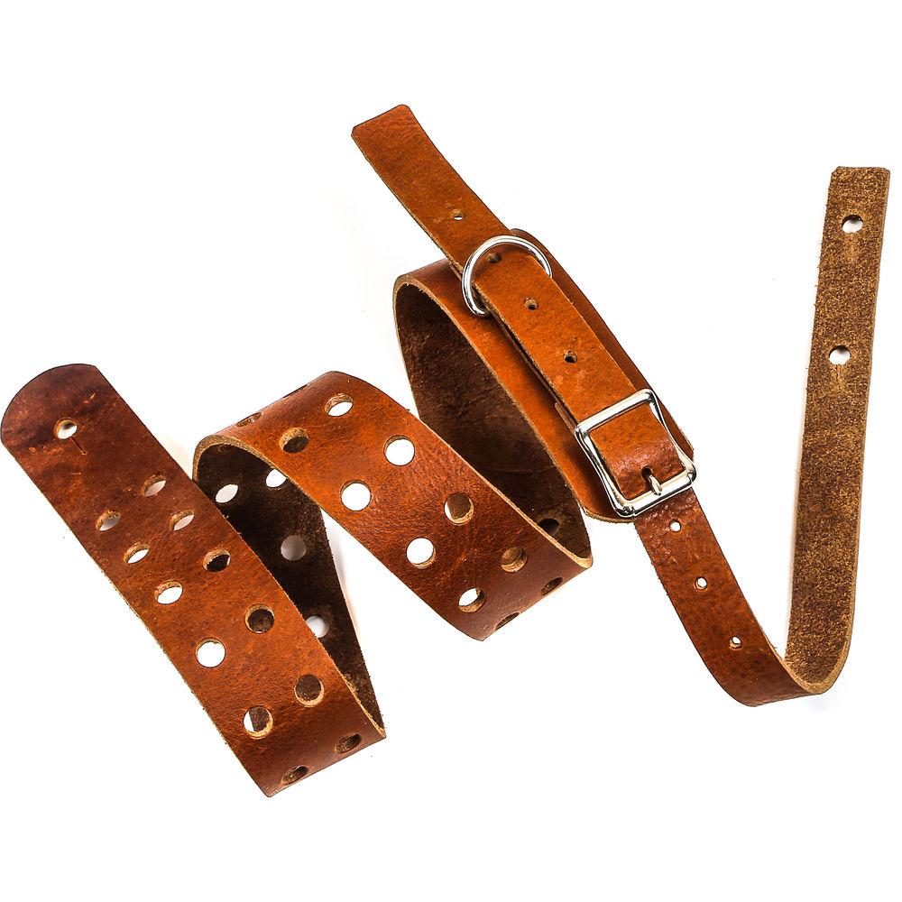 Funk Plus Double Hole Genuine Premium Leather Guitar Strap with Buckle
