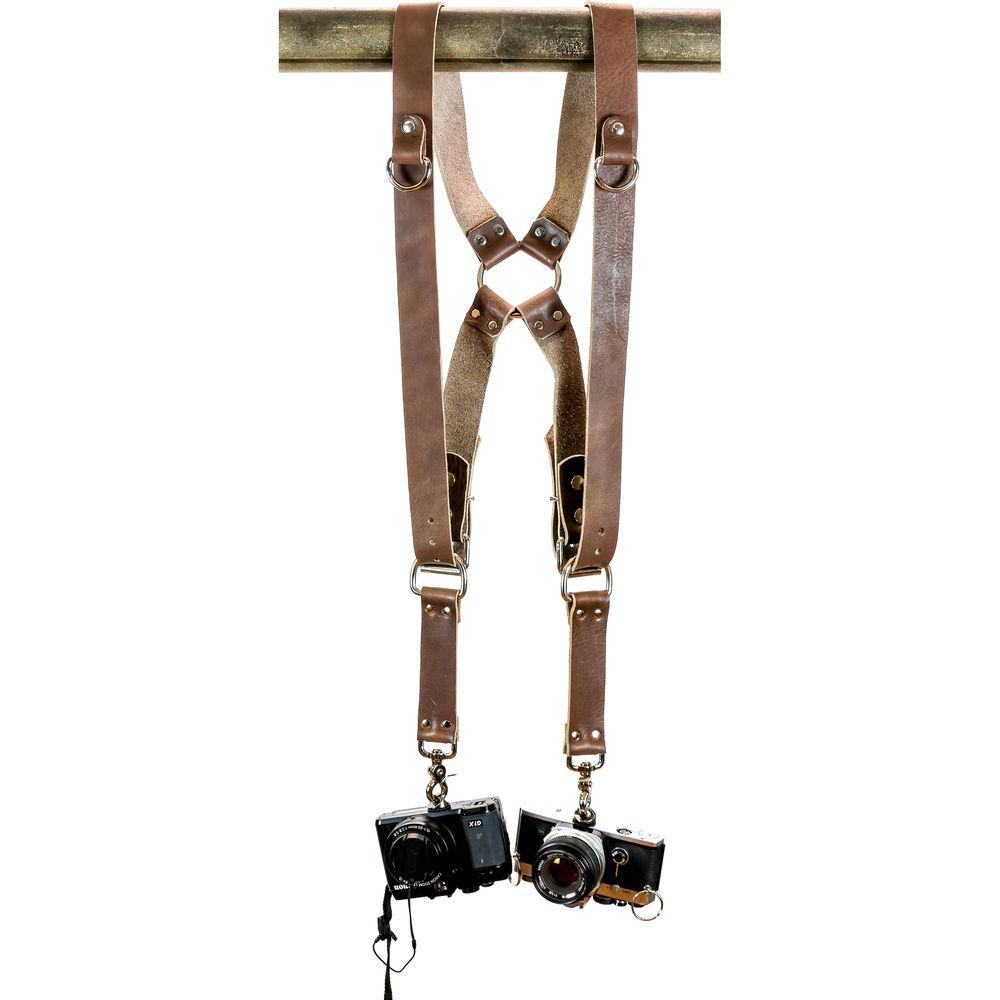 Funk Plus Water Buffalo Leather Ring Back Harness with 1.5" Wide Straps and D-Rings