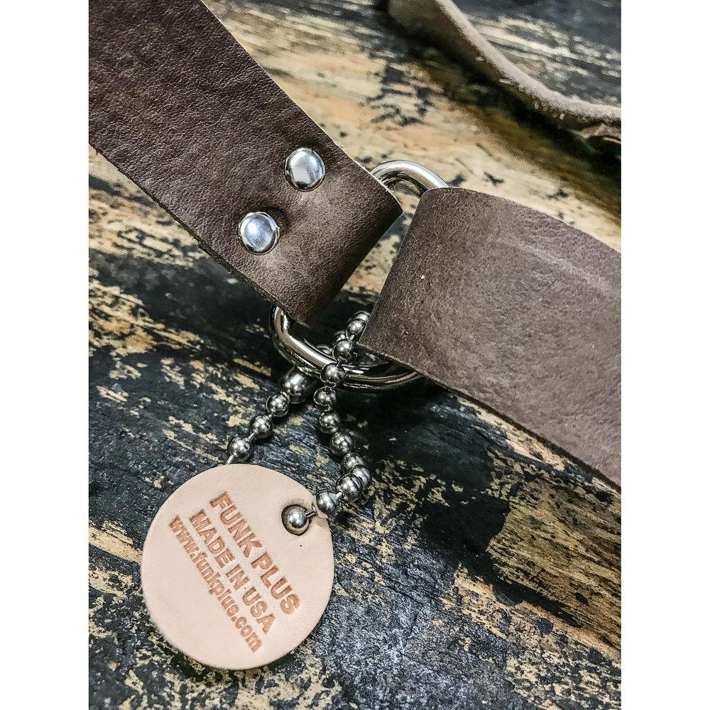 Funk Plus Water Buffalo Leather Ring Back Harness with 1.5" Wide Straps and D-Rings