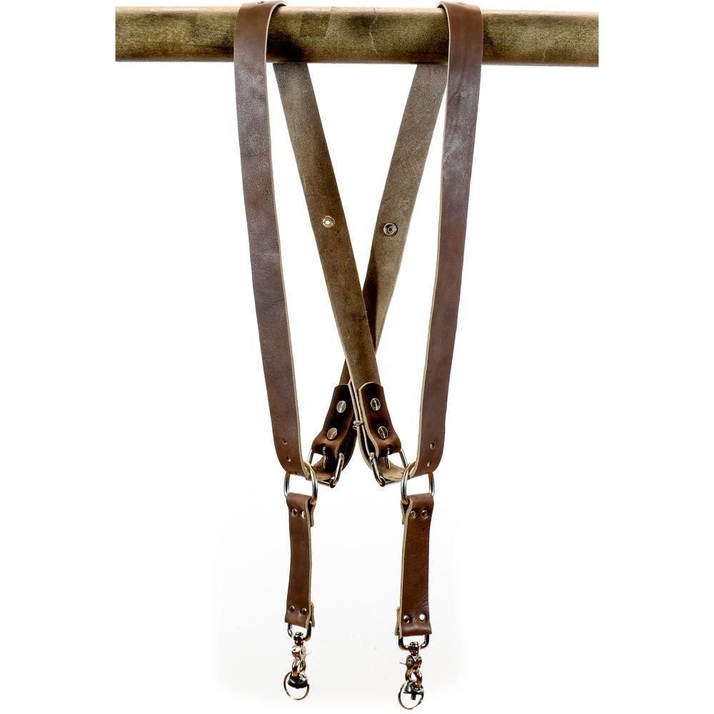 Funk Plus Water Buffalo Leather Snap Back Harness with 1.5" Wide Straps