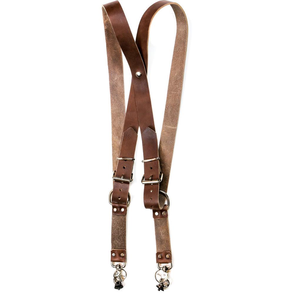 Funk Plus Water Buffalo Leather Snap Back Harness with 1.5" Wide Straps