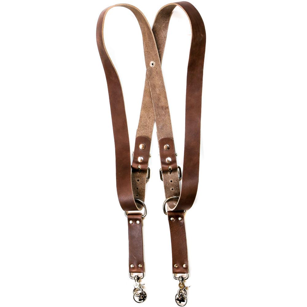 Funk Plus Water Buffalo Leather Snap Back Harness with 1.5" Wide Straps