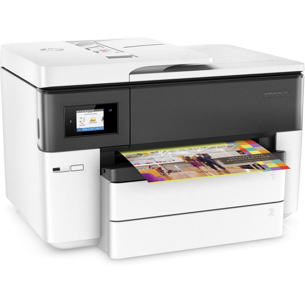 HP OfficeJet Pro 7740 Wide Format All-In-One Inkjet Printer