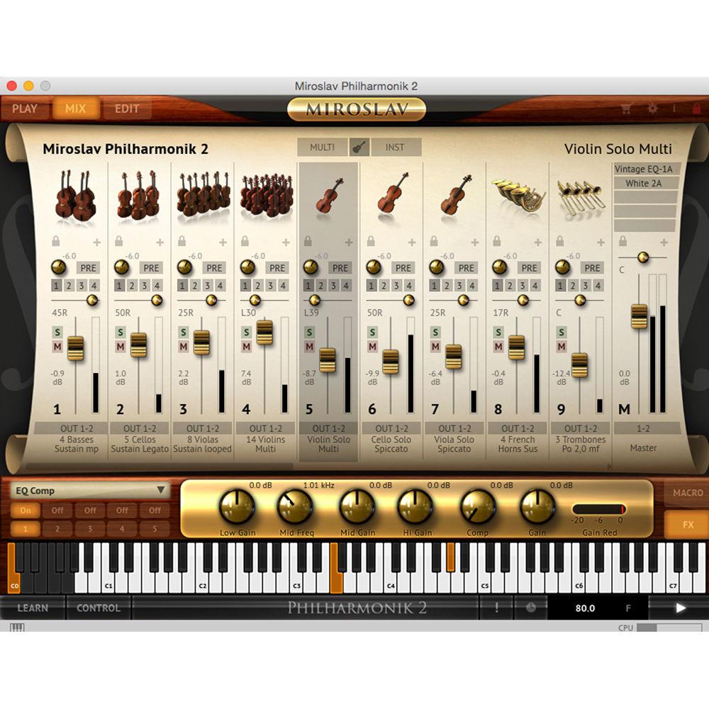 IK Multimedia Miroslav Philharmonik 2 - Virtual Instrument Collection