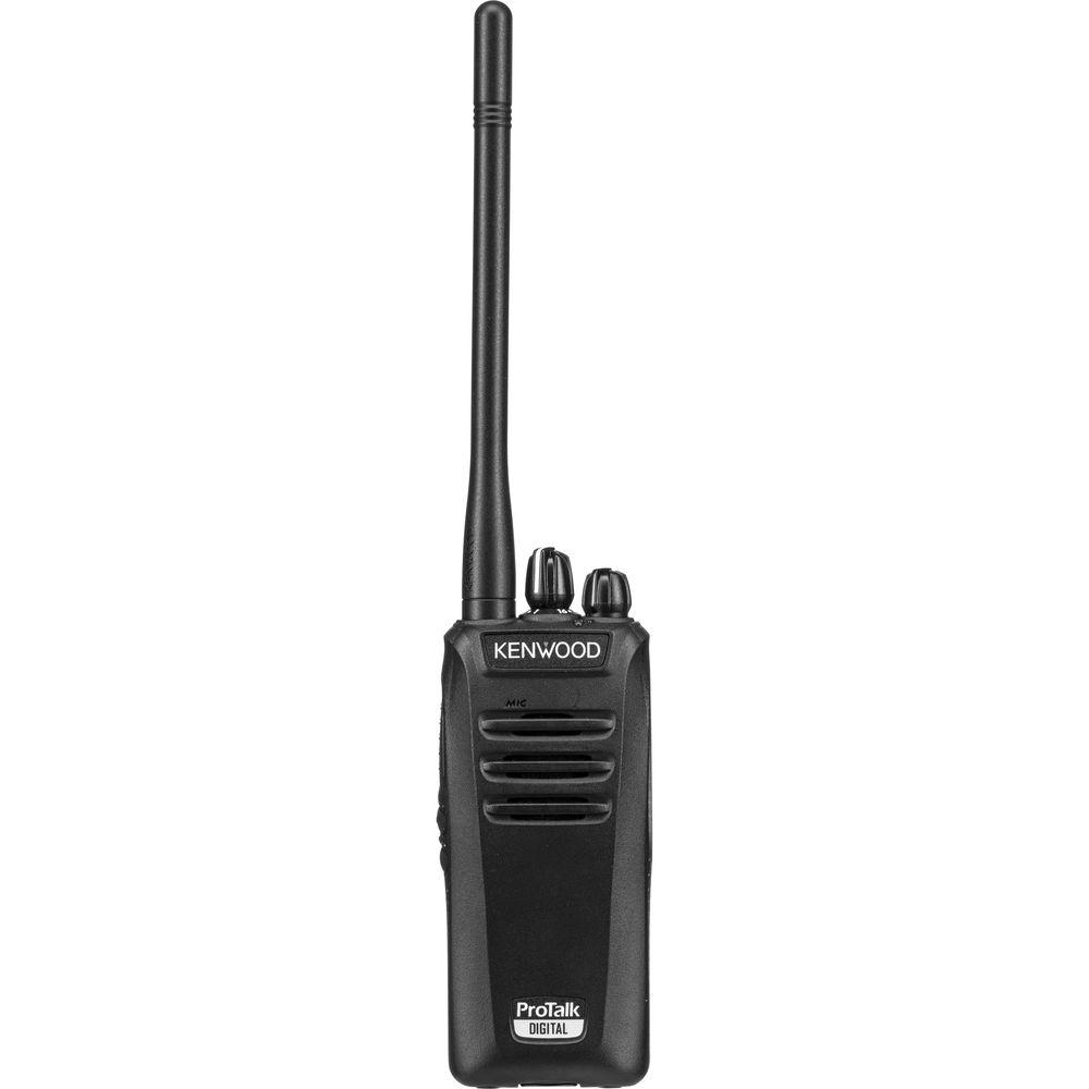 Kenwood ProTalk Digital NX-240V16P2 Compact Digital Analog 32-Channel Portable Radio
