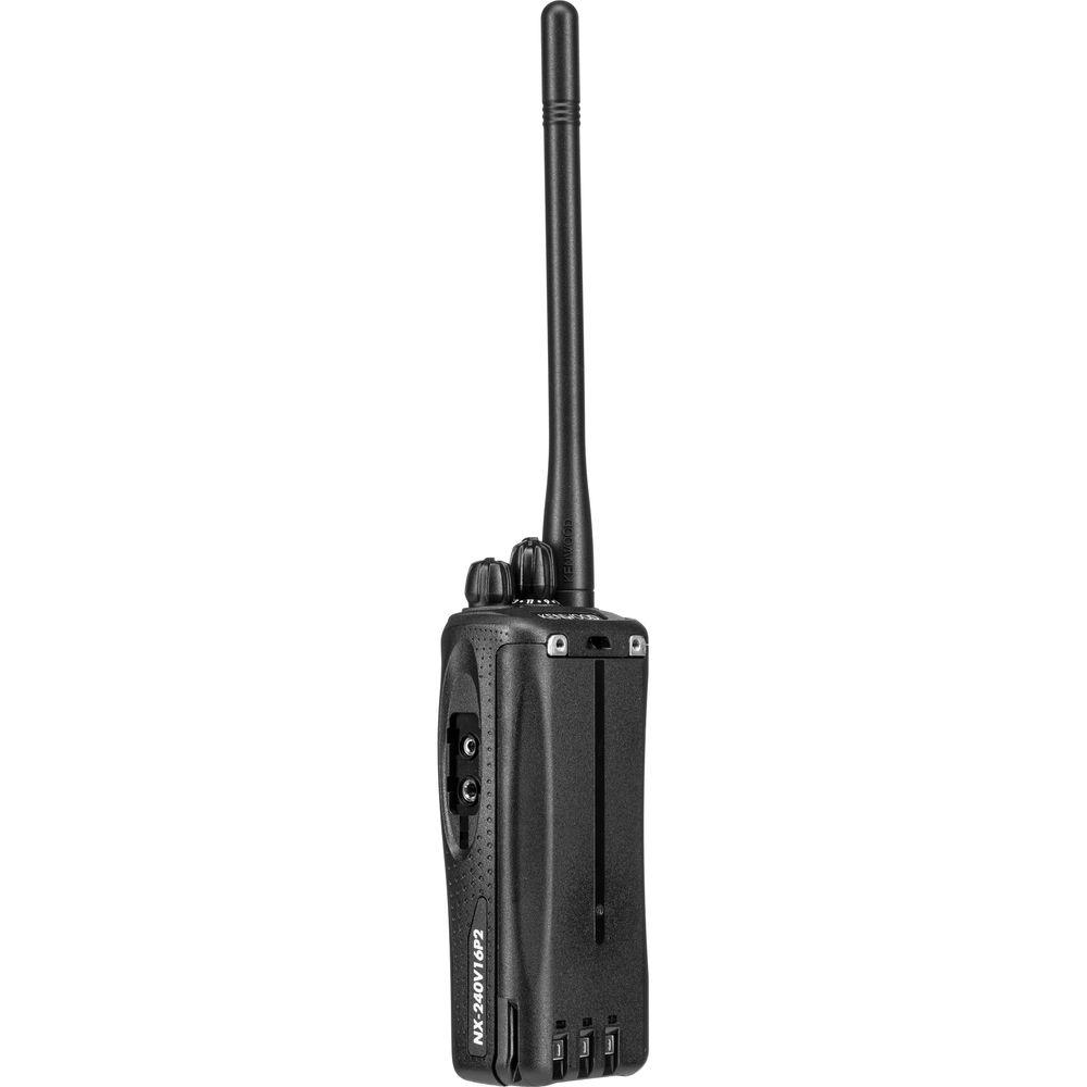 Kenwood ProTalk Digital NX-240V16P2 Compact Digital Analog 32-Channel Portable Radio