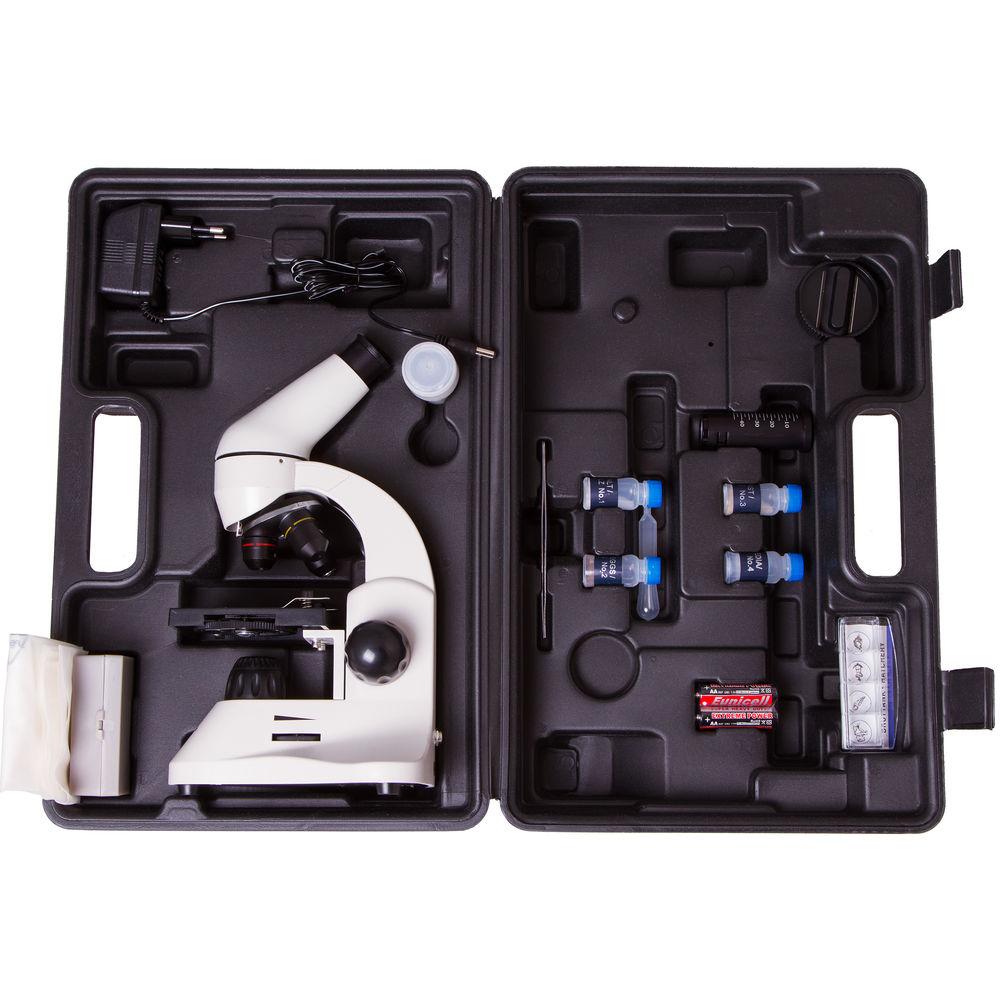 Levenhuk Rainbow 50L Monocular Microscope Kit