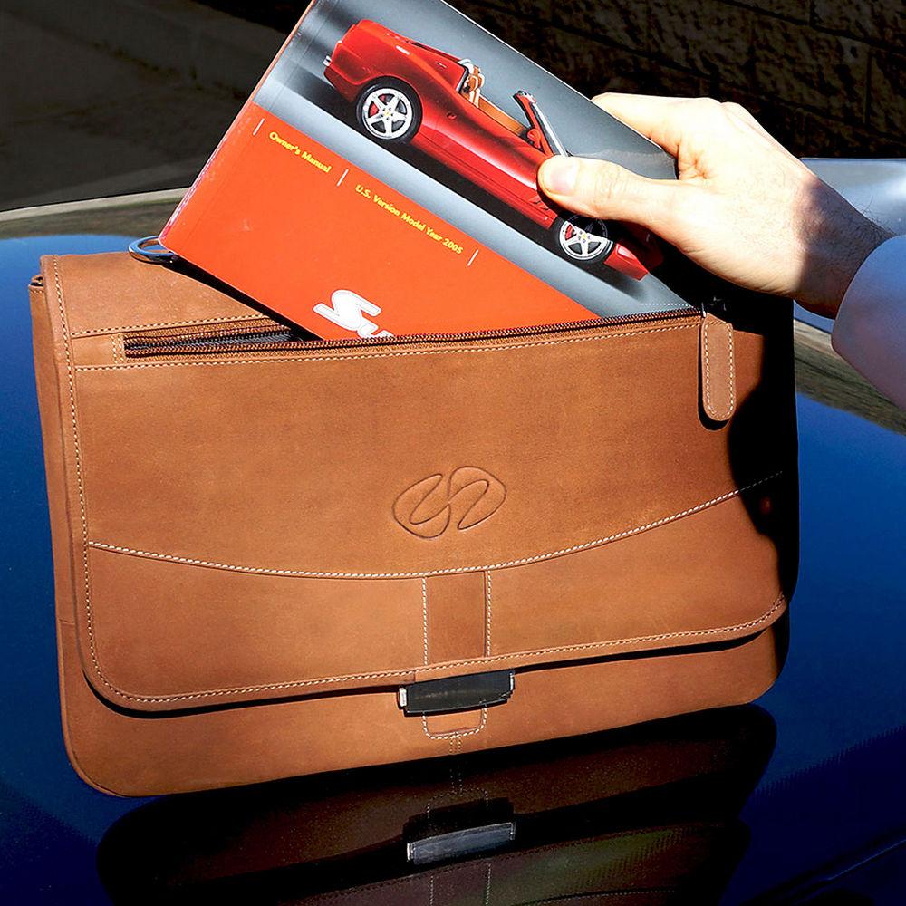 MacCase Premium Leather Briefcase for iPad Pro 12.9