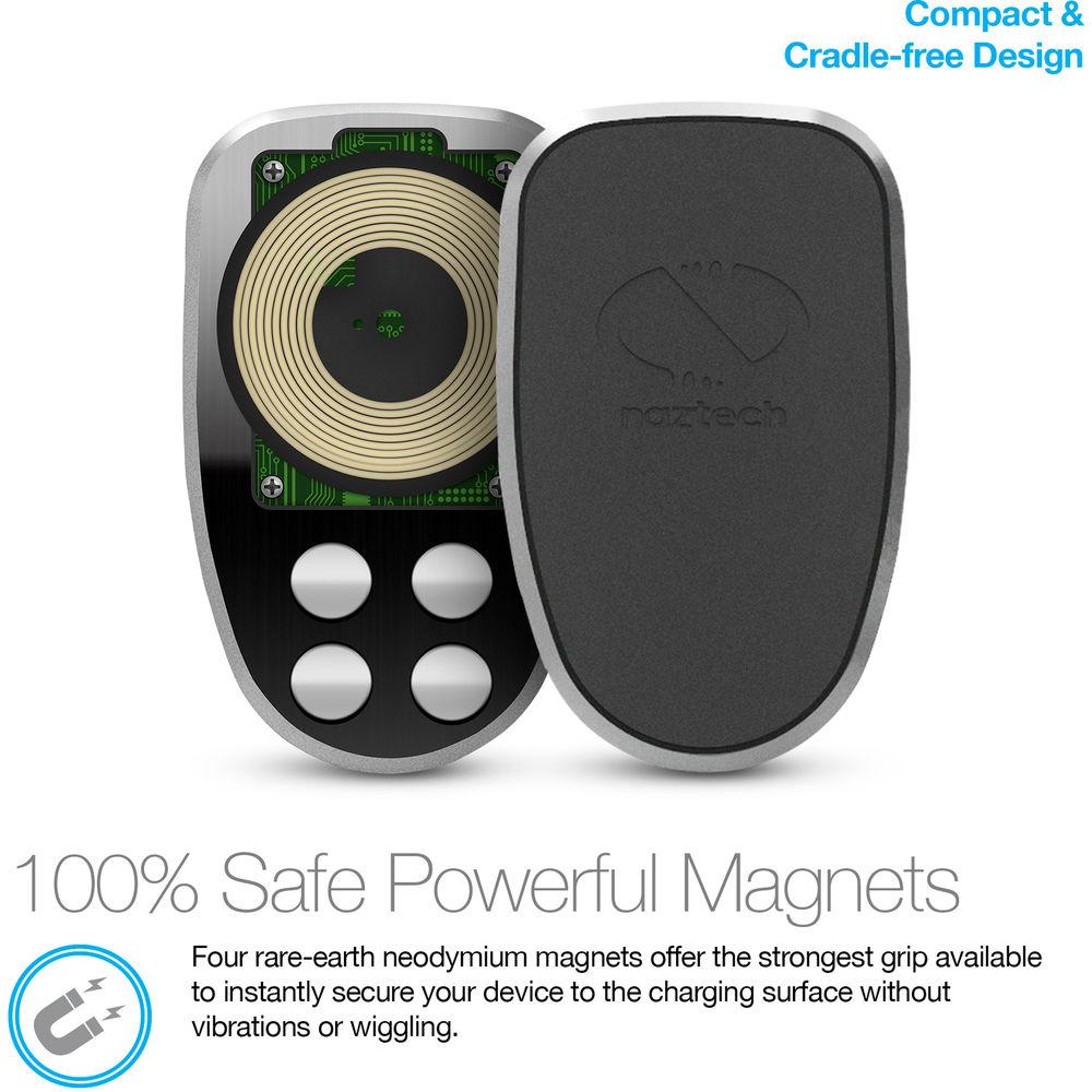 Naztech MagBuddy Wireless Charger Desk Mount