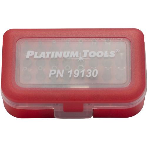 Platinum Tools 30-Piece Security Bit Set for 8-in-1 Stubby Screwdriver
