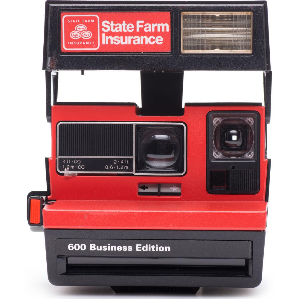 Polaroid Originals 600 State Farm Insurance Cam Instant Film Camera