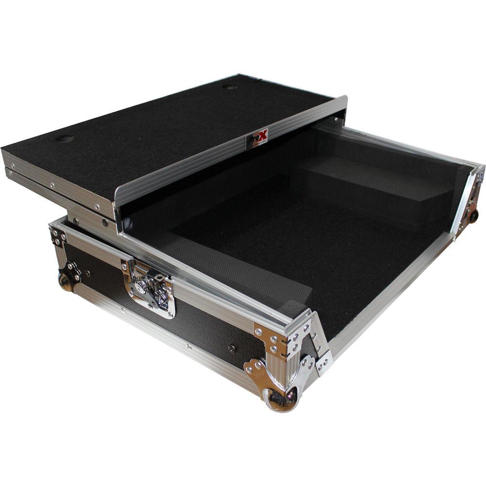 ProX XS-NS6IILT Flight Case with Sliding Laptop Shelf for Numark NS6II DJ Controller
