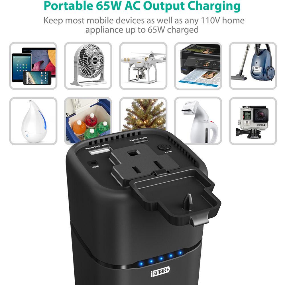 RAVPower 20,100mAh Universal Power Bank with AC Outlet