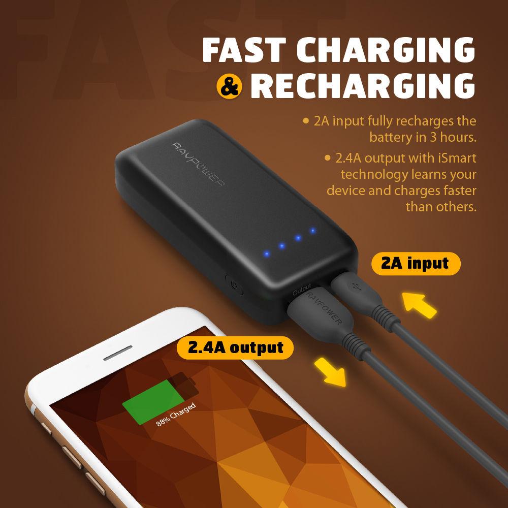 RAVPower 6700mAh Power Bank