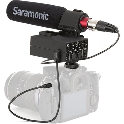Saramonic Mix-Adapter, 2-Channel XLR On-Camera Audio Adapter and Mixer