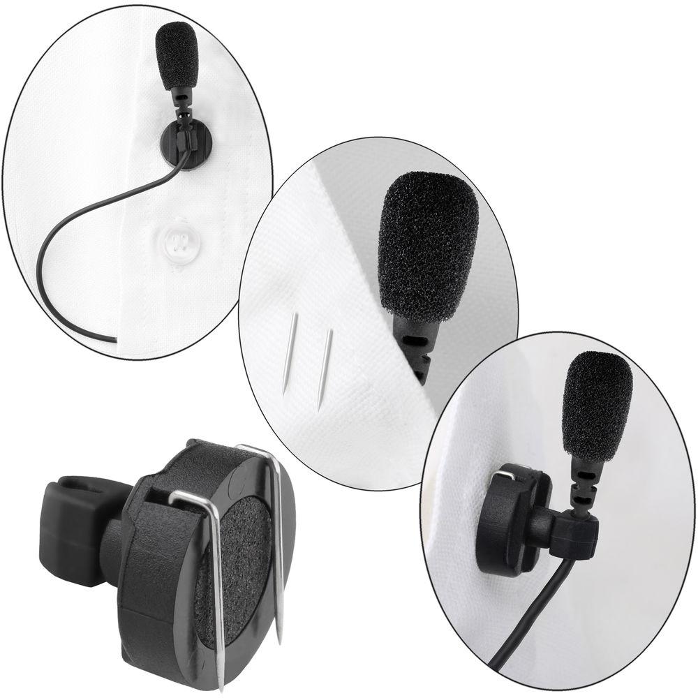 Senal UTM-86-HRS Lavalier Mic with 4-Pin Hirose Connector for Audio-Technica Wireless Transmitters