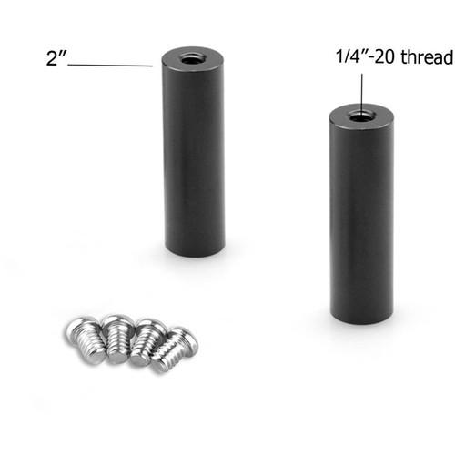 SmallRig 15mm Rod Pair with 1 4"-20 Threaded Holes at Both Ends