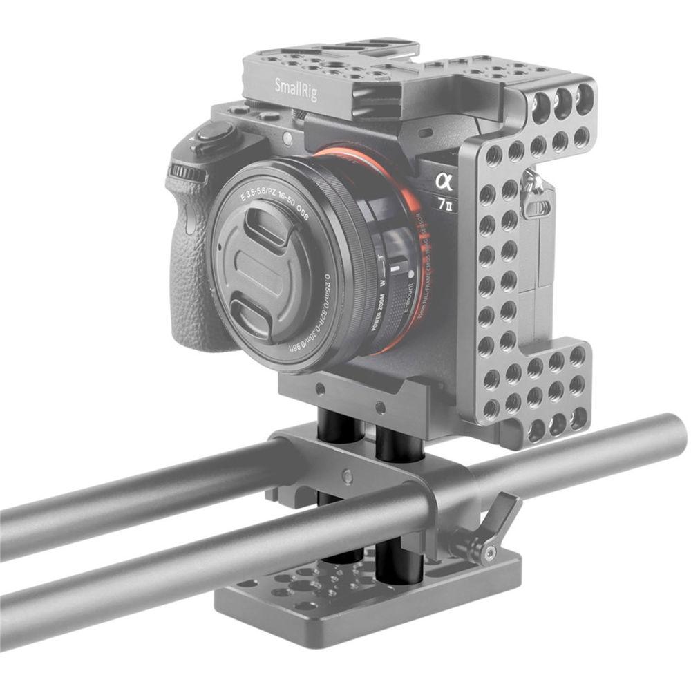 SmallRig 15mm Rod Pair with 1 4"-20 Threaded Holes at Both Ends