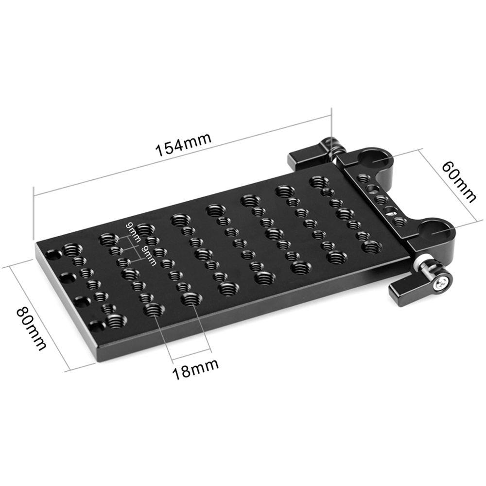 SmallRig Multi-Purpose Mounting Plate with Clamp Rod