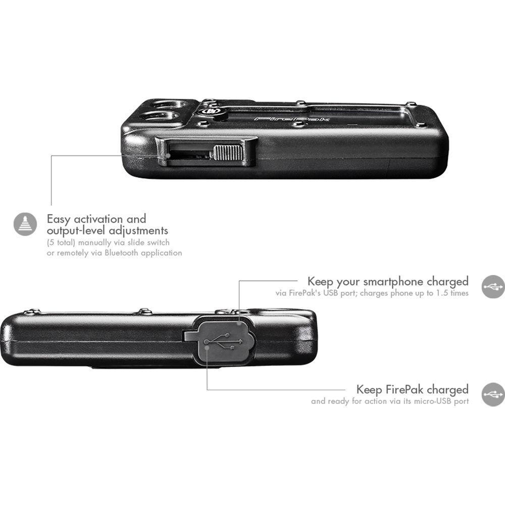 SureFire FirePak Smartphone Video Illuminator and Charger