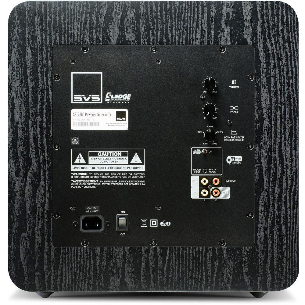 User Manual Svs Sb 00 12 500w Subwoofer Search For Manual Online