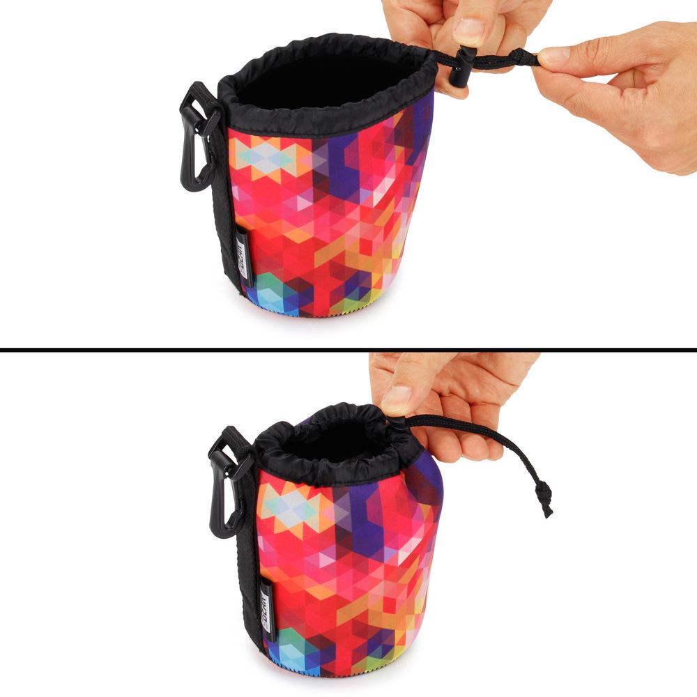 USA GEAR FlexARMOR FlexSLEEVE Lens Pouch Case Set