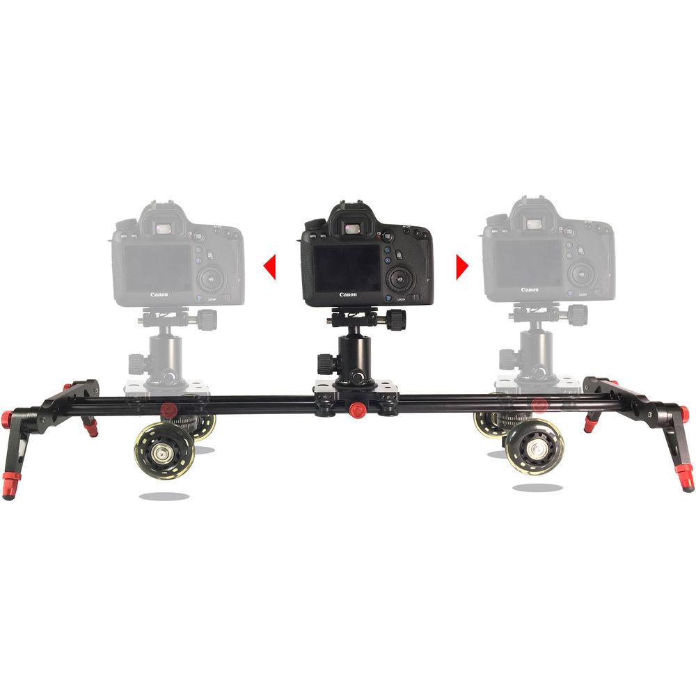 Vidpro Linear Track Slider and Skater Dolly Combo, Vidpro, Linear, Track, Slider, Skater, Dolly, Combo