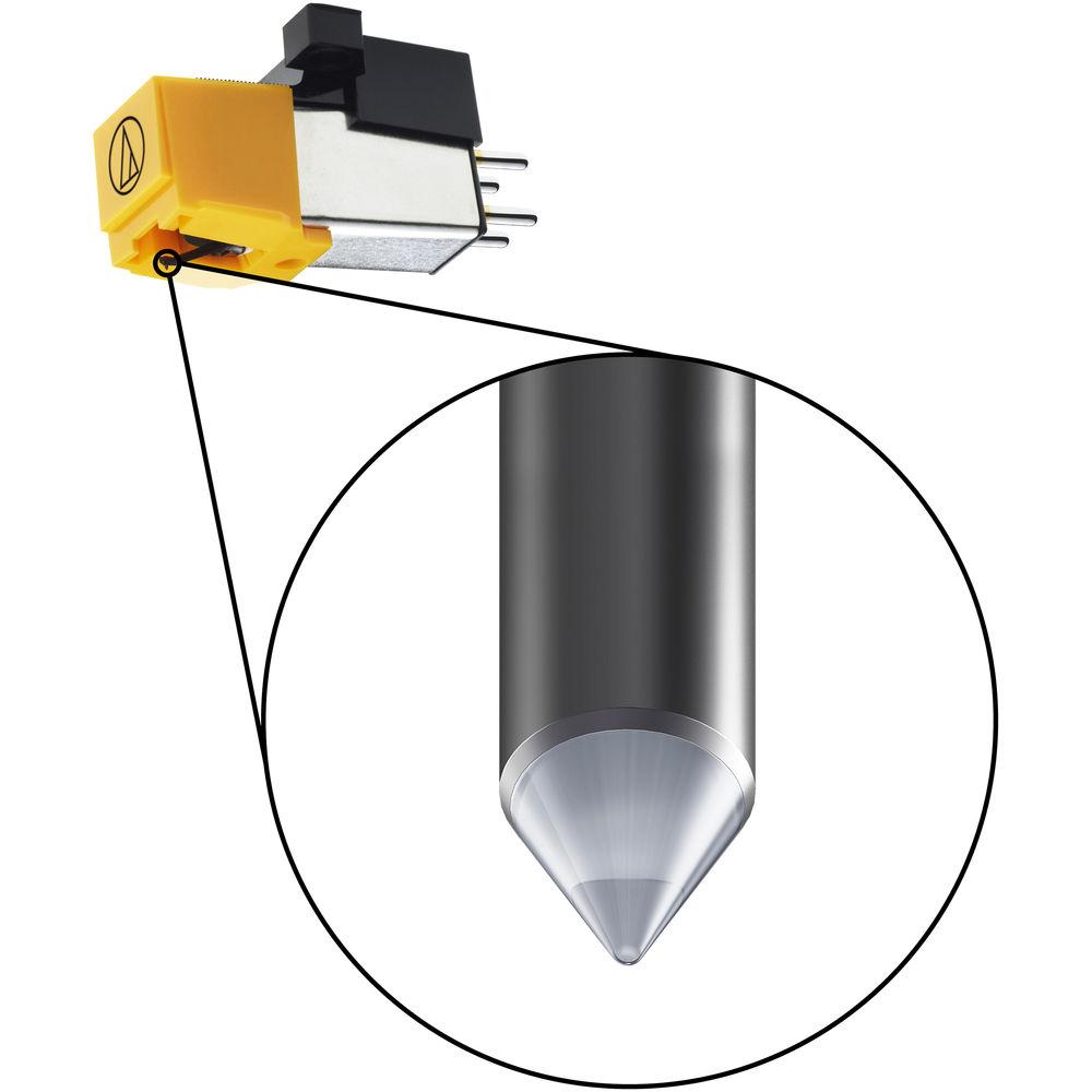 Audio-Technica Consumer AT91 Conical Phonograph Cartridge for 1 2" Mount Turntables