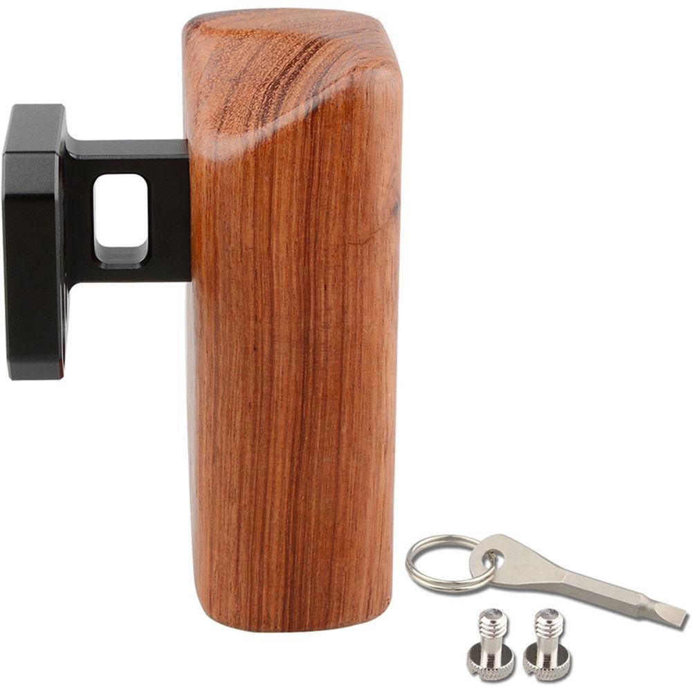 CAMVATE Right Hand Wood Handle Grip for Panasonic GH Series Cages