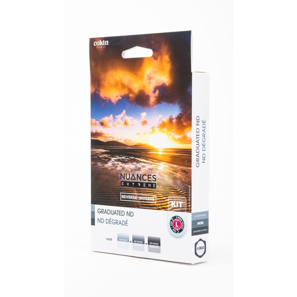 Cokin NUANCES Extreme Z-Pro Series Soft-Edge Reverse-Graduated Neutral Density Filter Kit